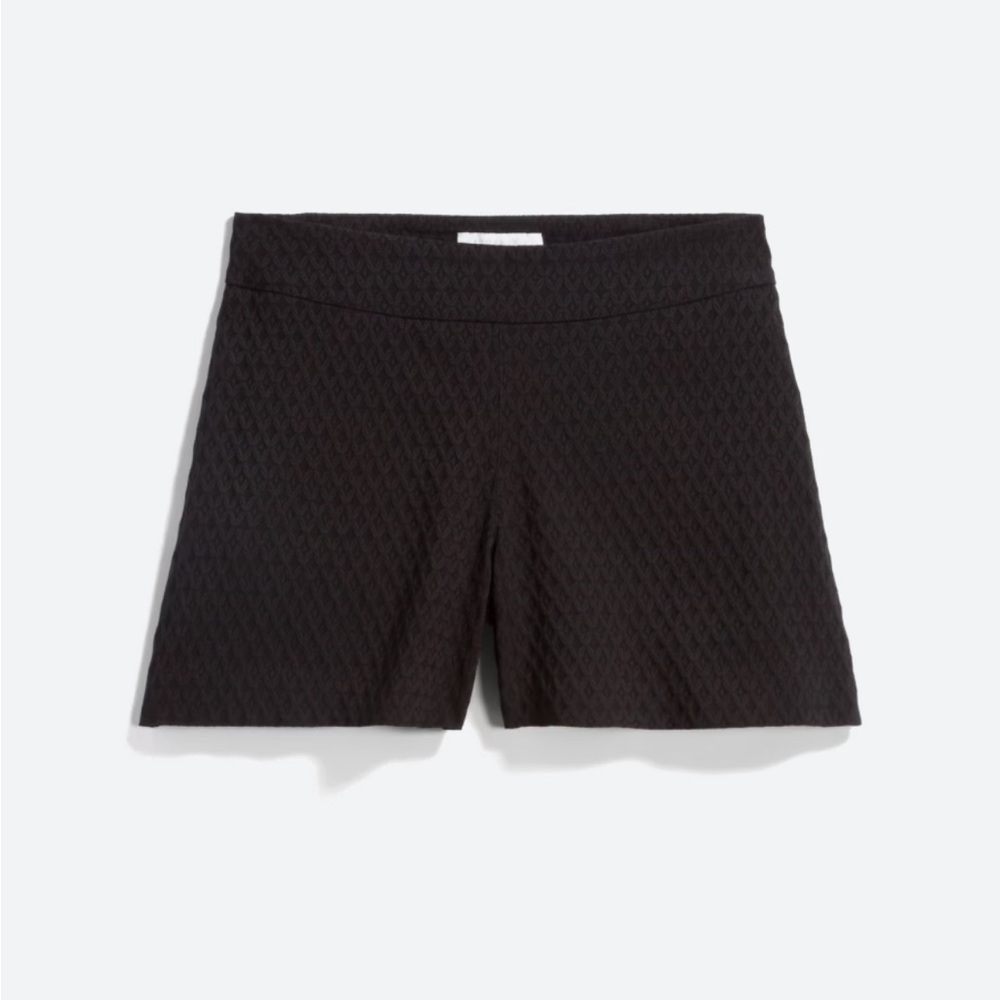 Margaret M Lea textured black shorts